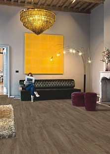 Ламинат Quick-Step Eligna U3460 Дуб тёмно-коричневый промасленный