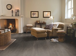 Ламинат Quick-Step Classic CLM1382 Доска Дуба Серого