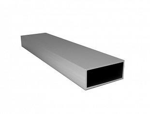 Алюминиевая труба прямоугольная 01176 20х10х1,5х1000